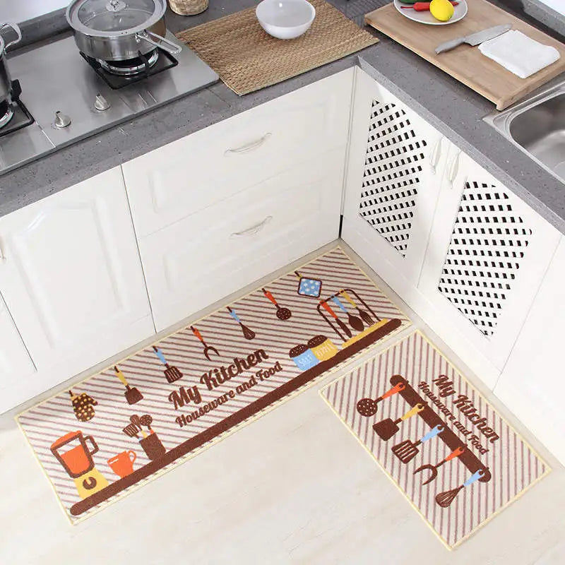 Rectangulaire tapis de cuisine