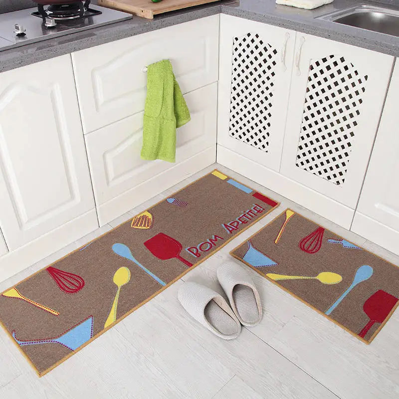 Rectangulaire tapis de cuisine