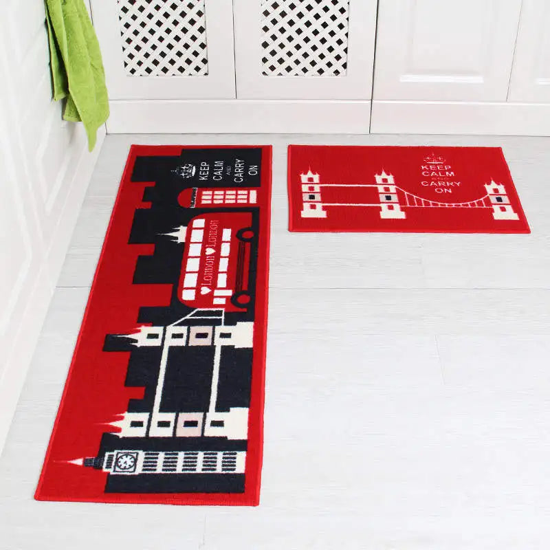Rectangulaire tapis de cuisine
