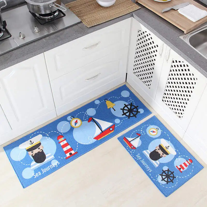 Rectangulaire tapis de cuisine