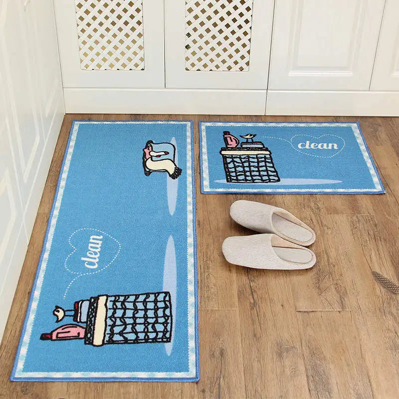 Rectangulaire tapis de cuisine