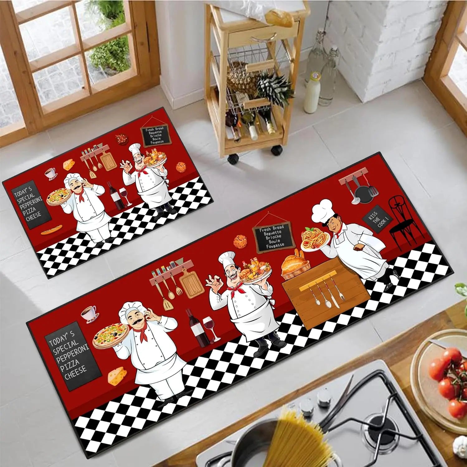 tapis chef de cuisine