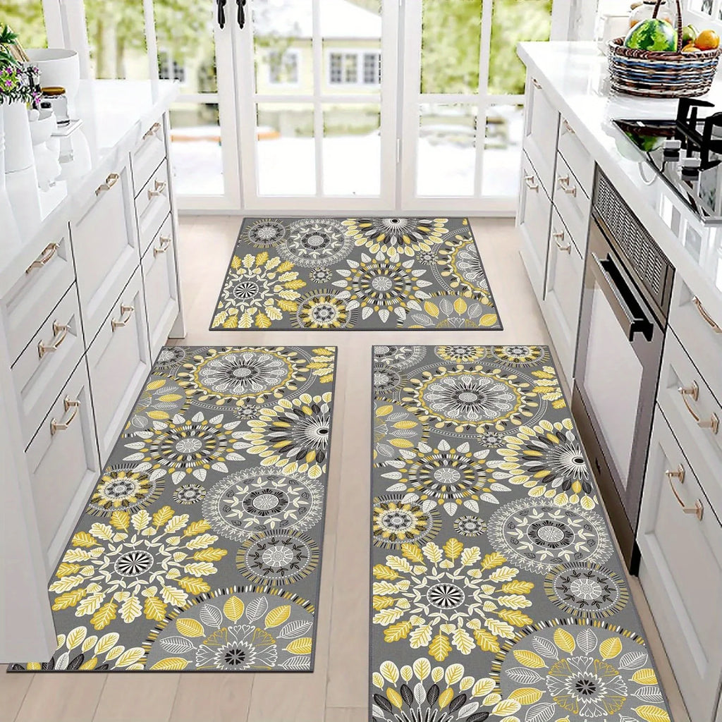 tapis de cuisine bohême