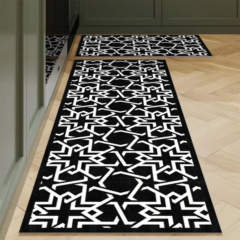 tapis de cuisine chic contemporain