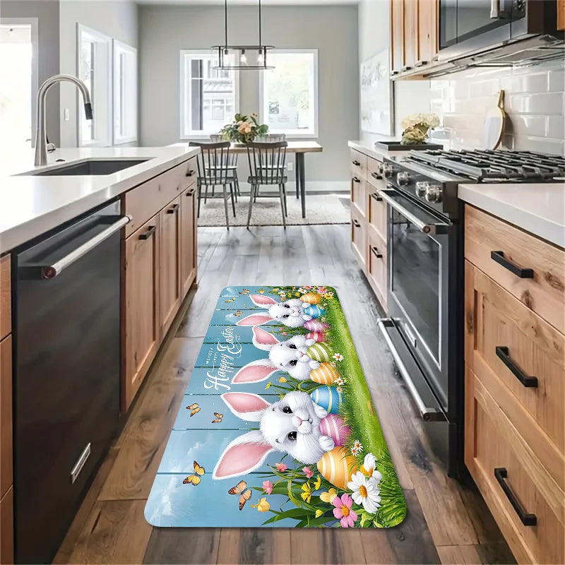 tapis de cuisine lapin