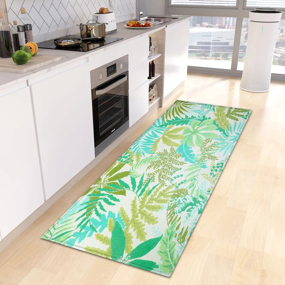 tapis de cuisine exotique