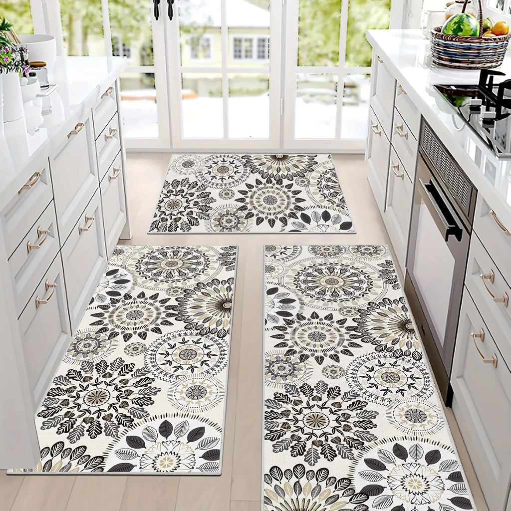 tapis de cuisine bohême