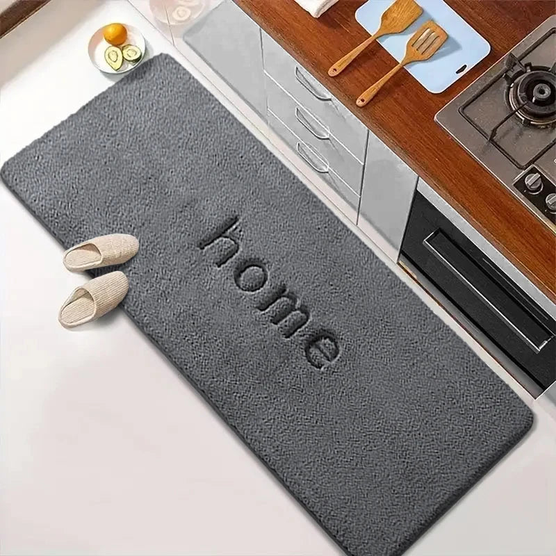 tapis de cuisine ardoise