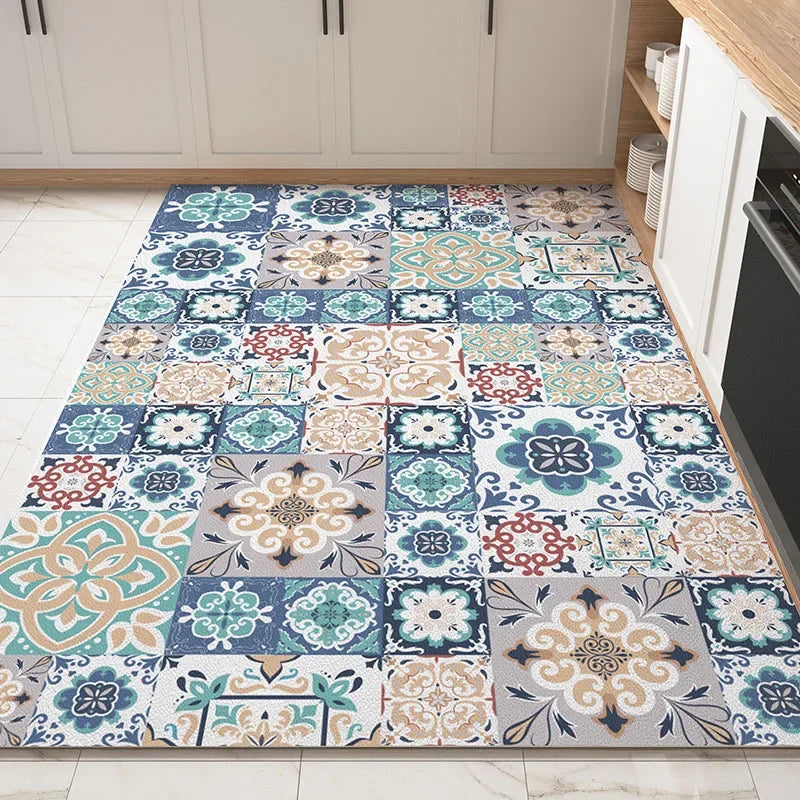 Tapis de cuisine carre