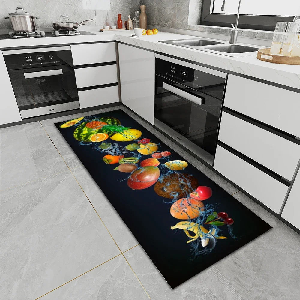 tapis de cuisine fruit