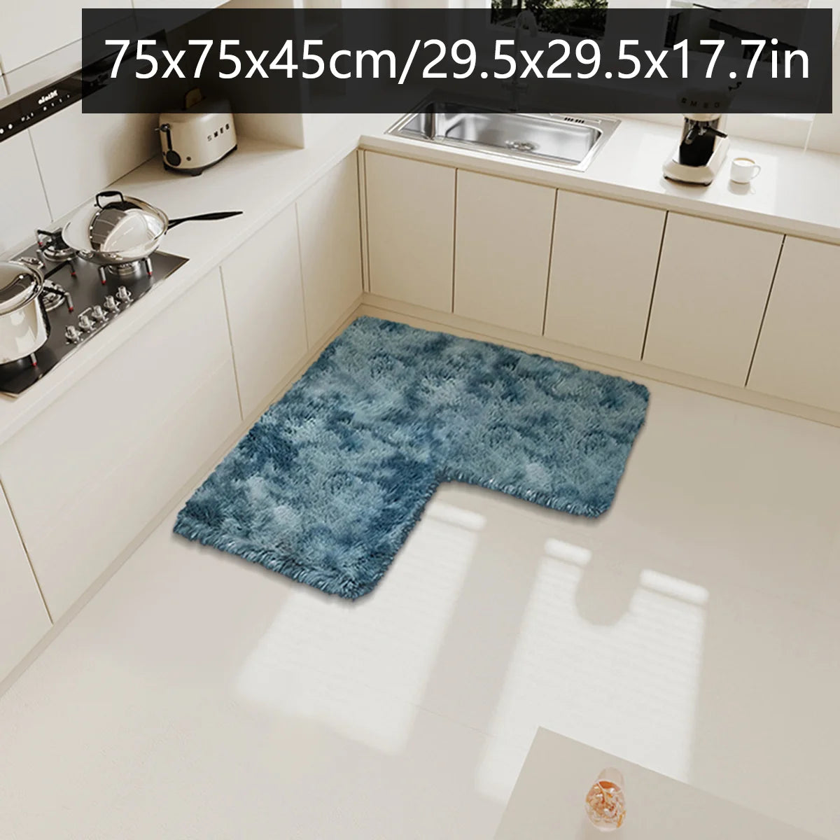 tapis de cuisine beton