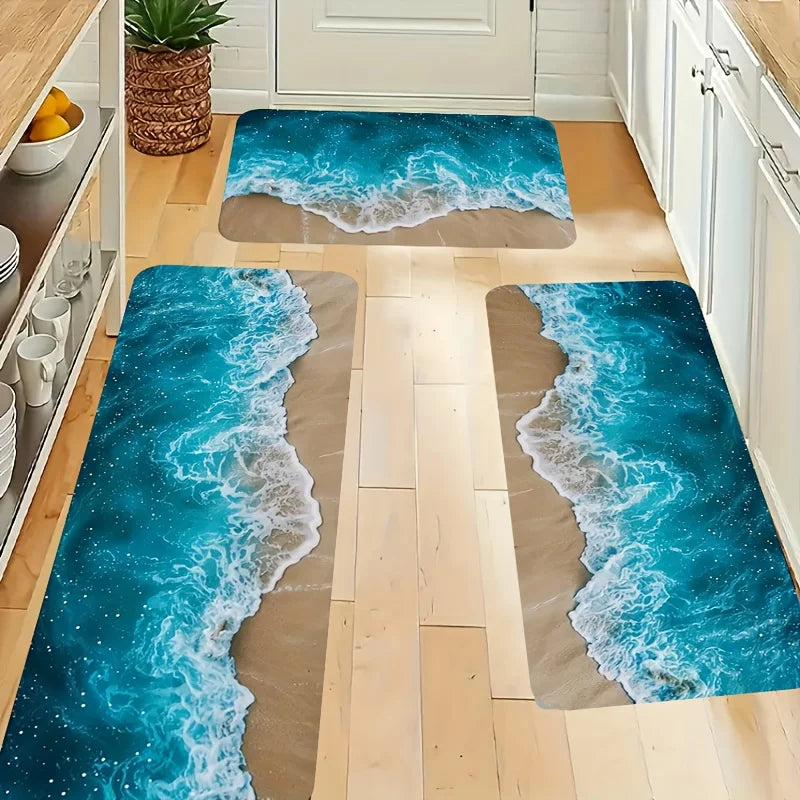 tapis cuisine décor bord de mere
