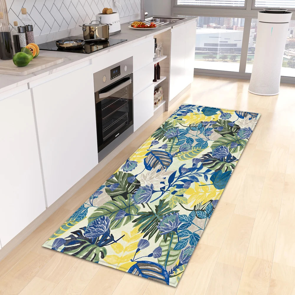 tapis de cuisine exotique