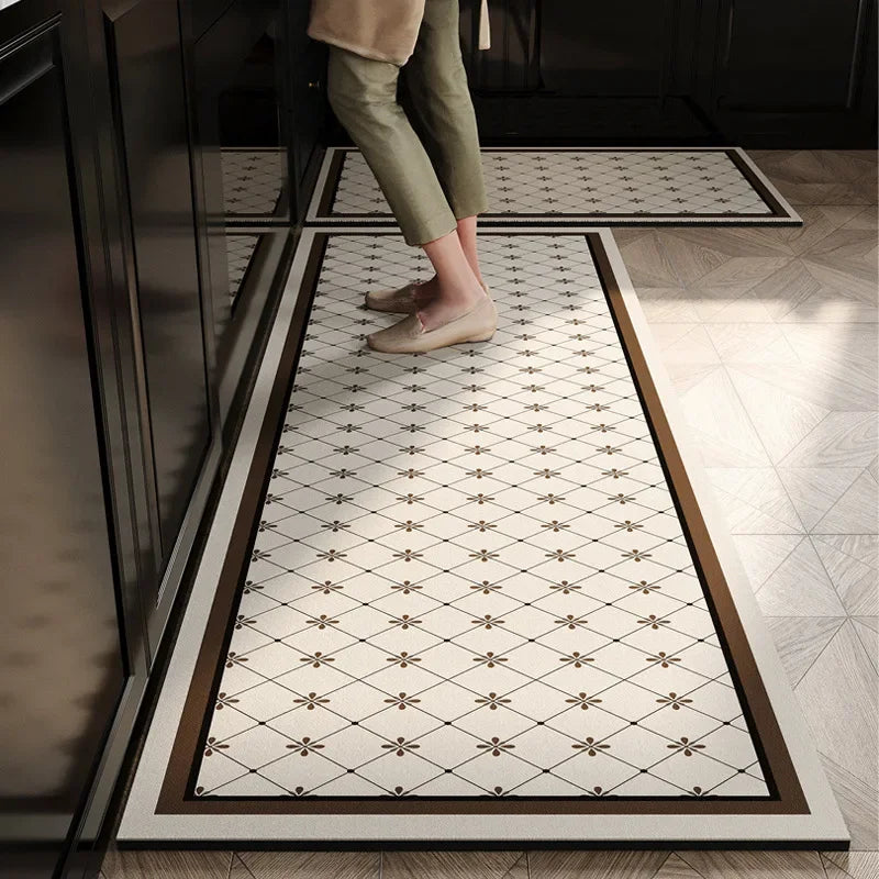 Tapis de cuisine vinyle