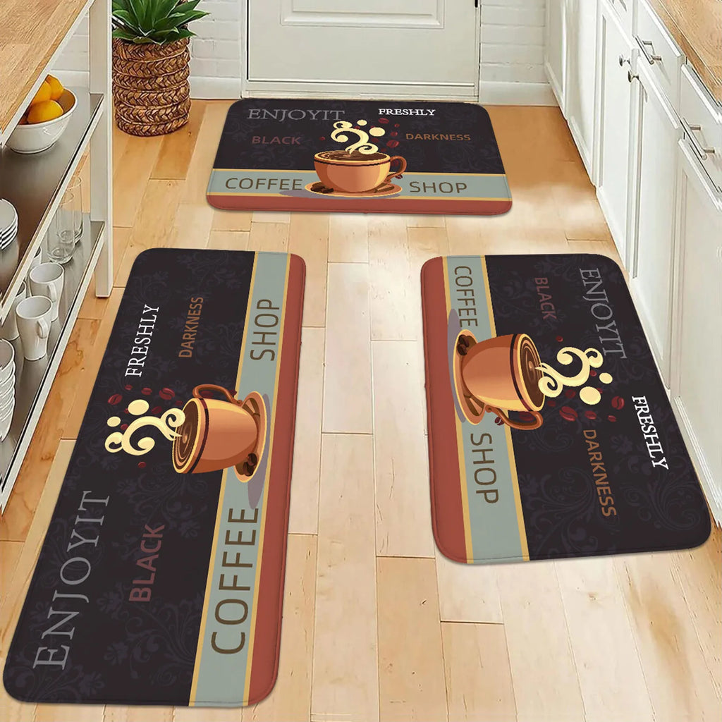 tapis de cuisine espresso