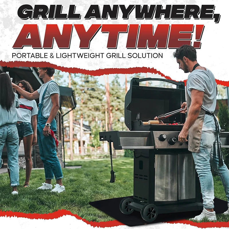 tapis de cuisine barbecue