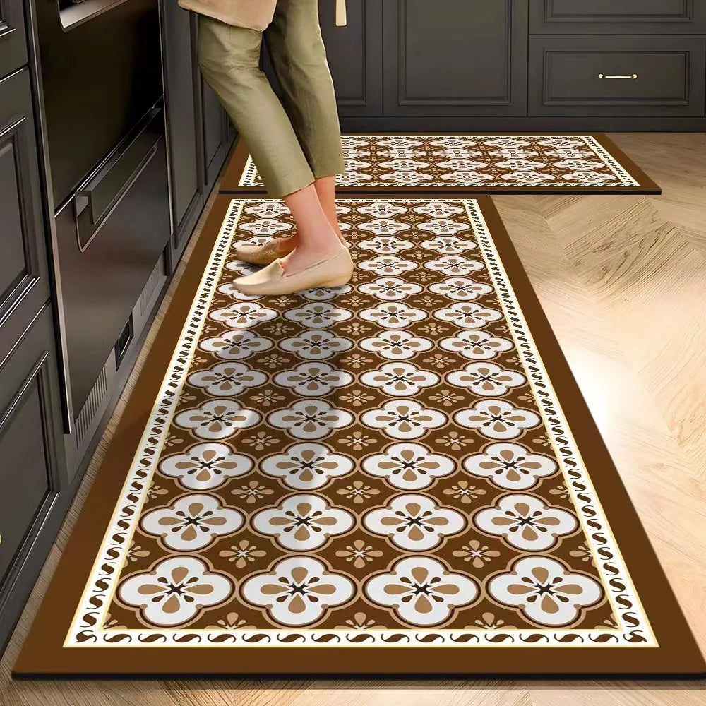 Tapis de cuisine vintage