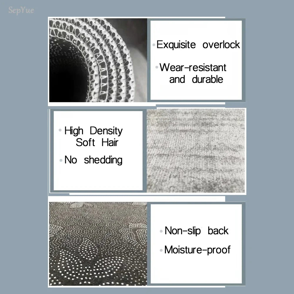 tapis de cuisine arrondi