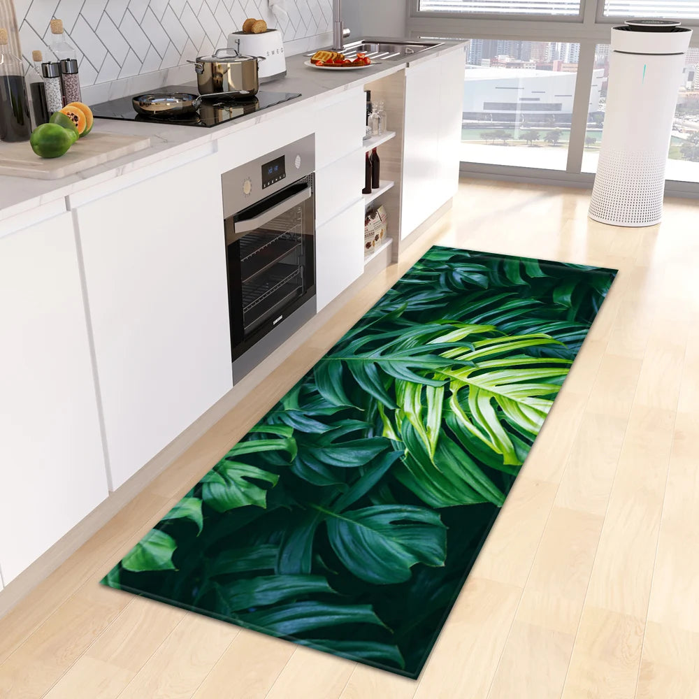 tapis de cuisine exotique