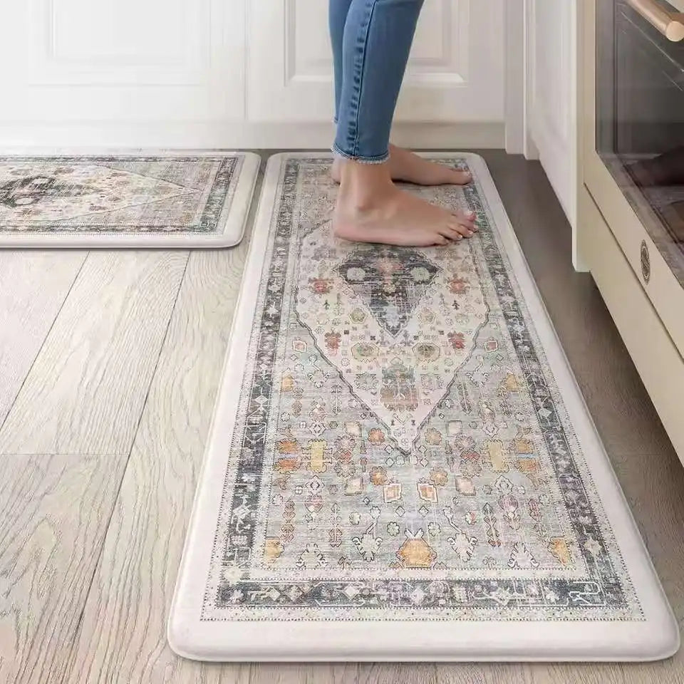 Tapis de cuisine rétro