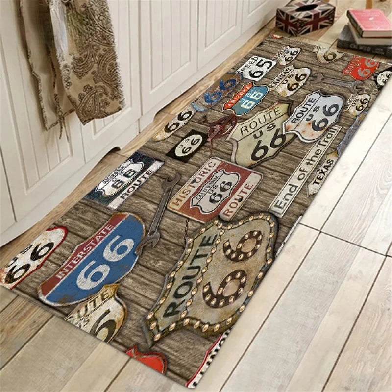 Tapis de cuisine original