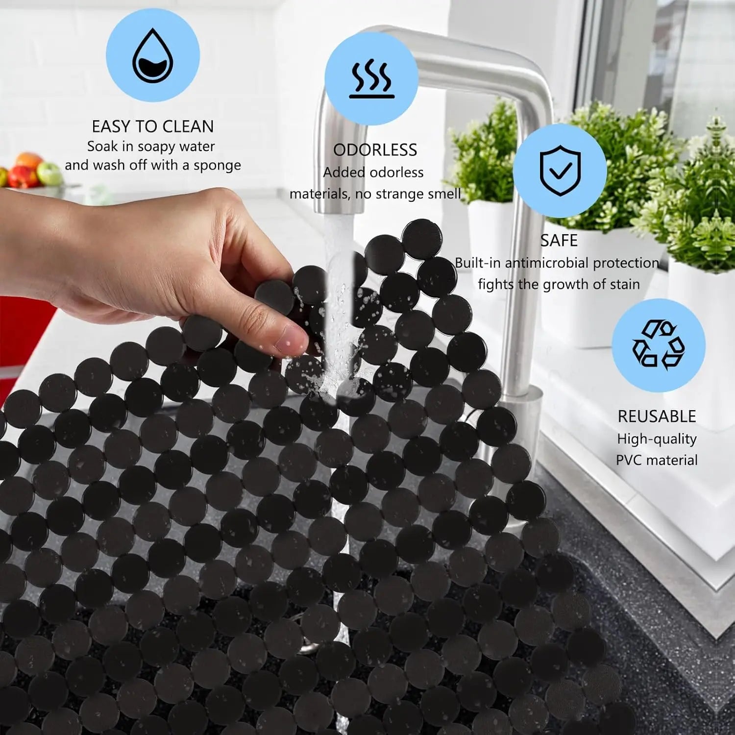Tapis de lavabo cuisine