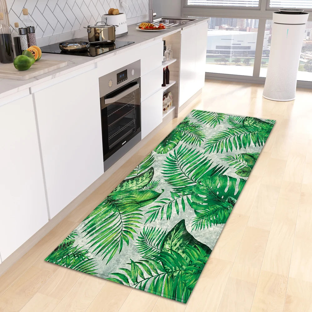 tapis de cuisine exotique