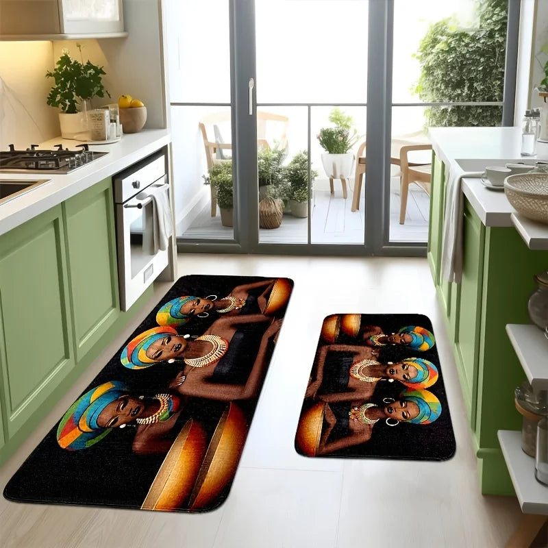 tapis de cuisine african