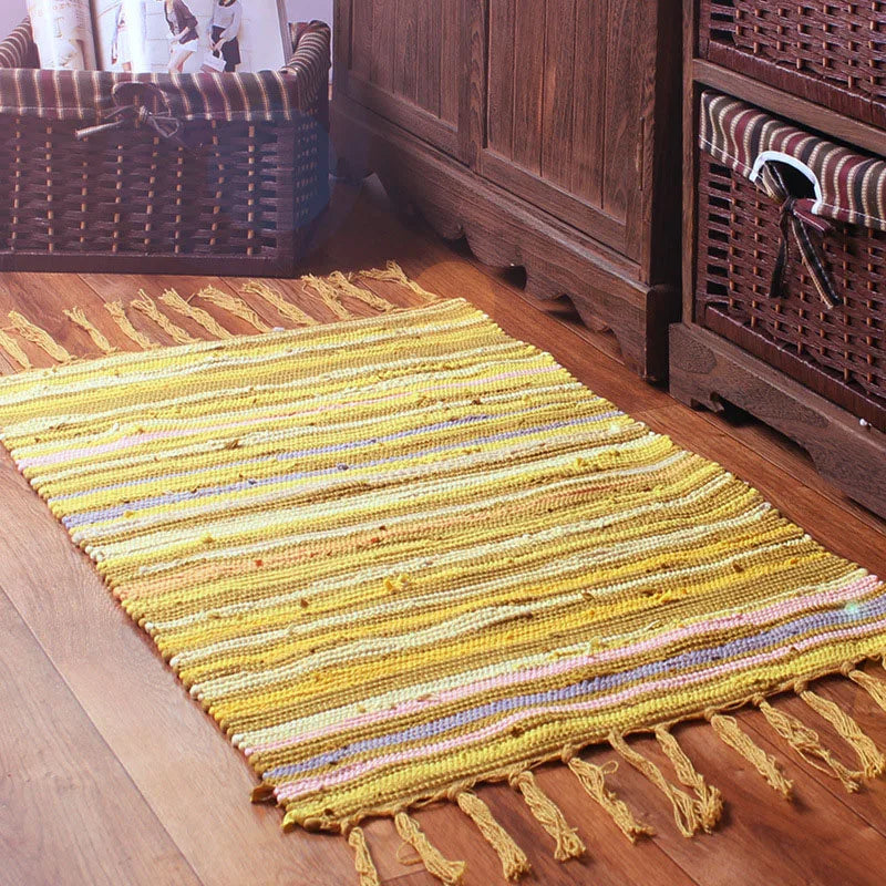 Tapis de cuisine couleur framboise
