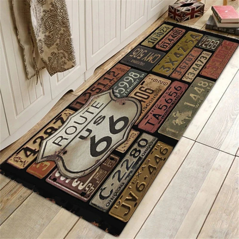 Tapis de cuisine original