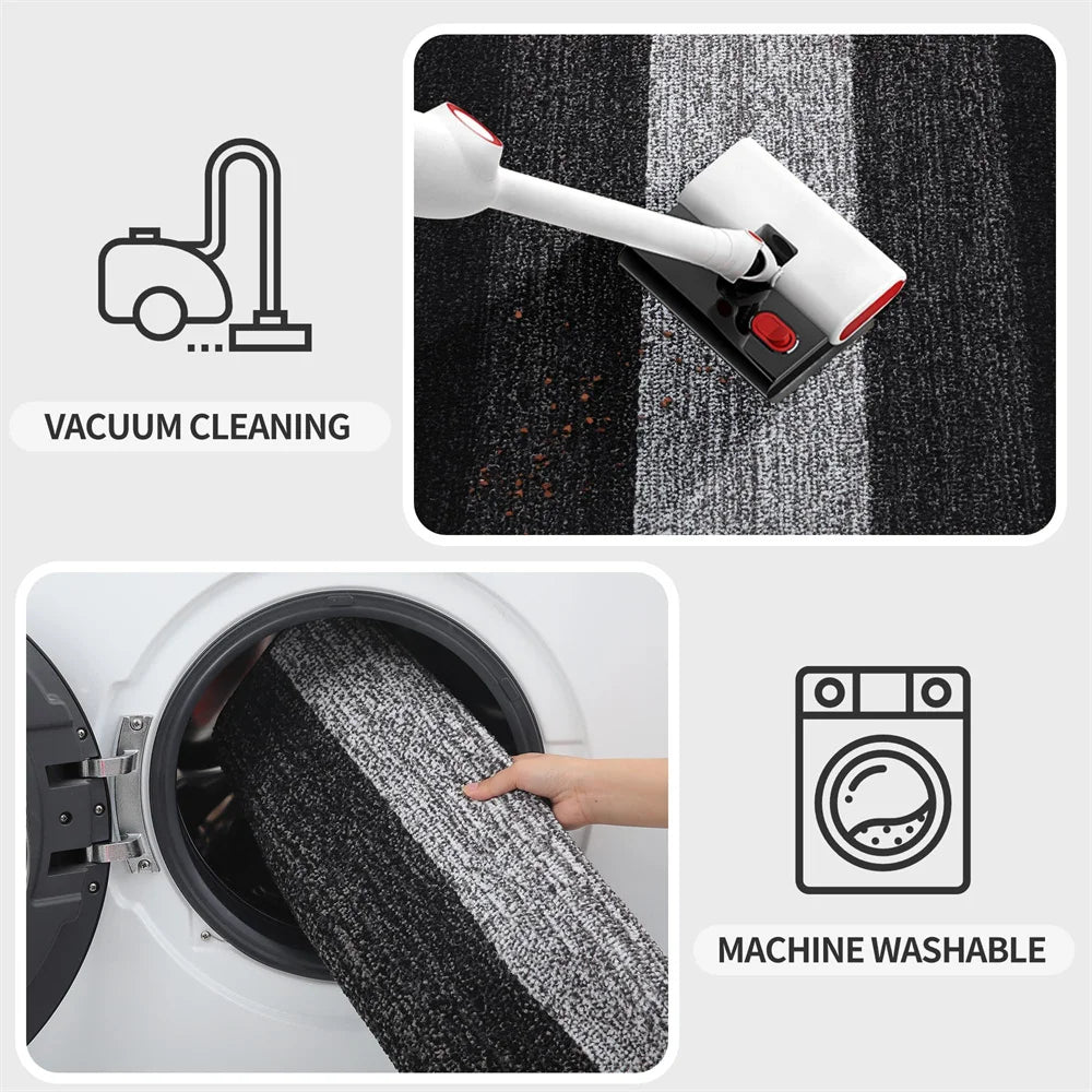 tapis de cuisine derrière la porte
