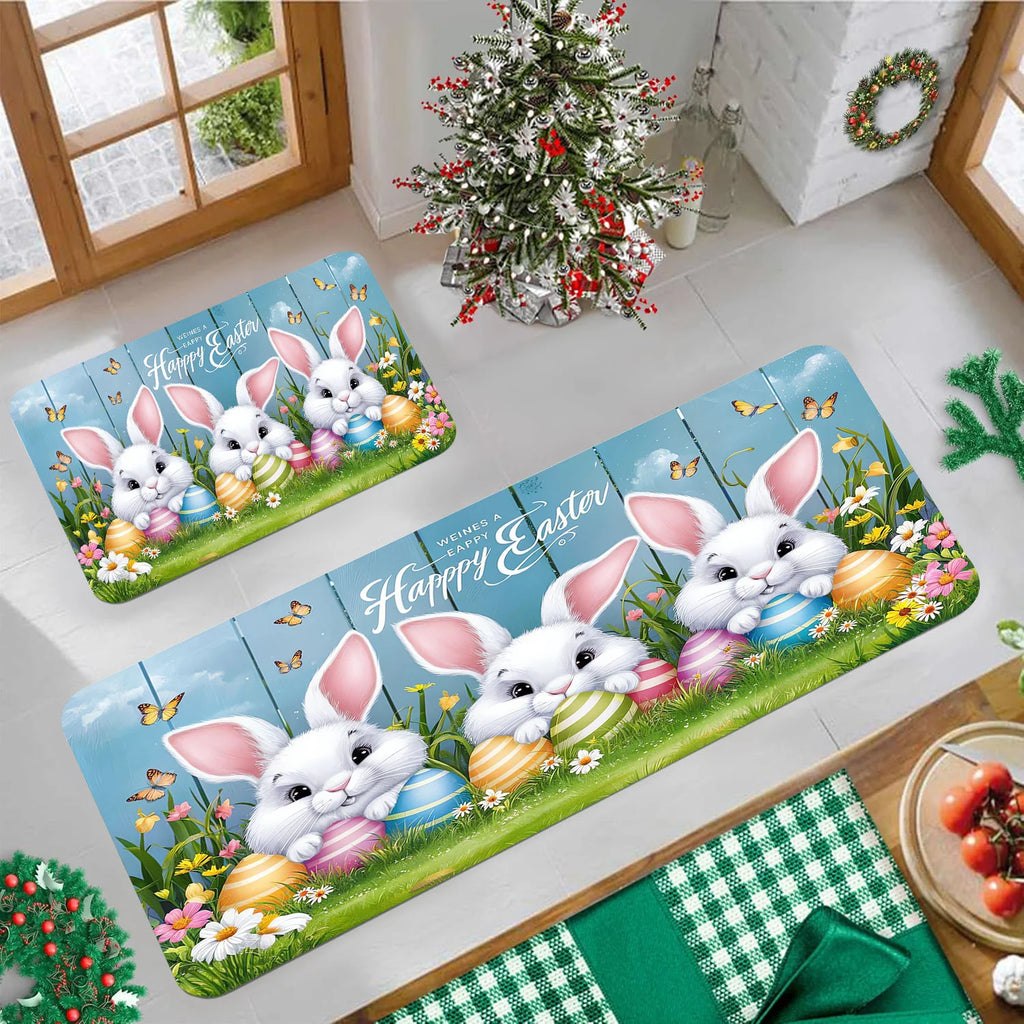 tapis de cuisine lapin