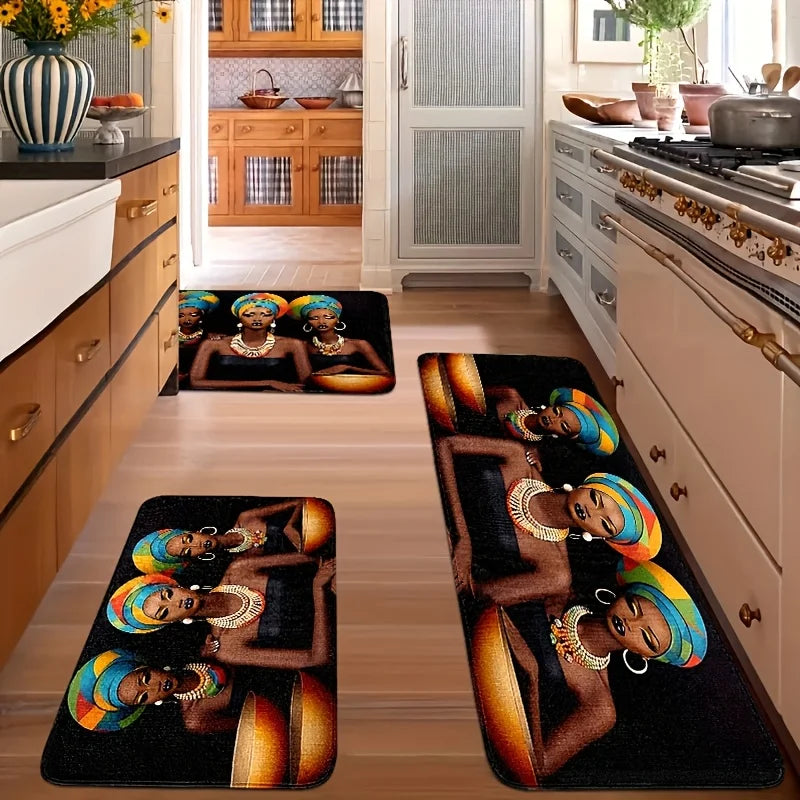tapis de cuisine african