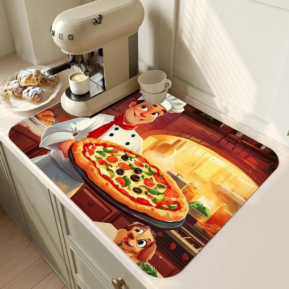mini tapis de cuisine