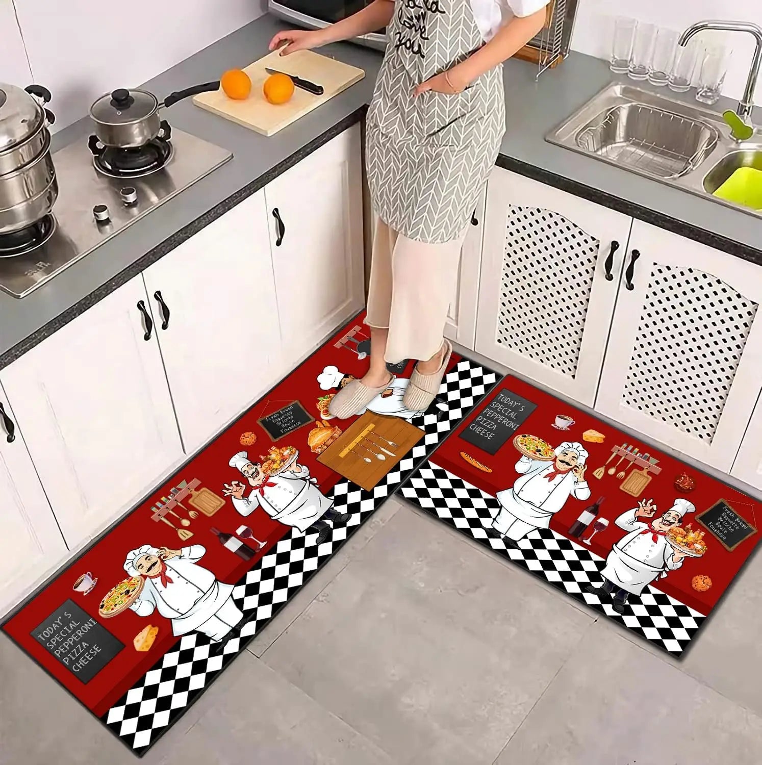 tapis chef de cuisine