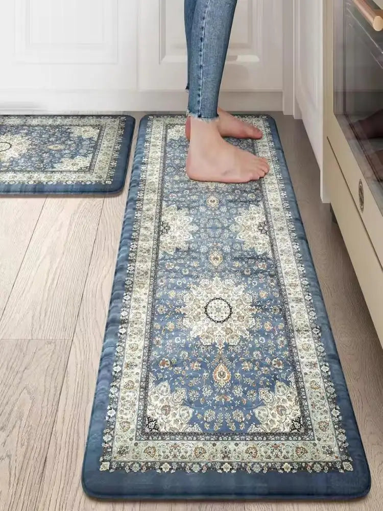 Tapis de cuisine rétro