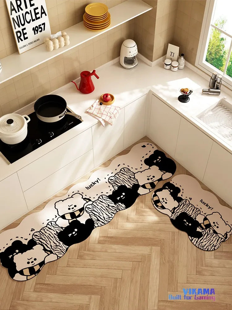 tapis de cuisine chien