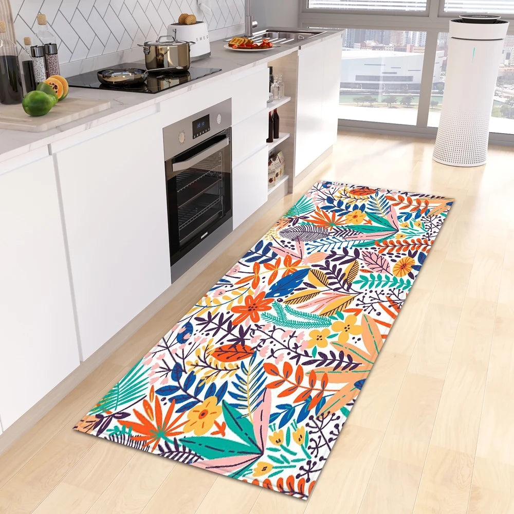 tapis de cuisine exotique
