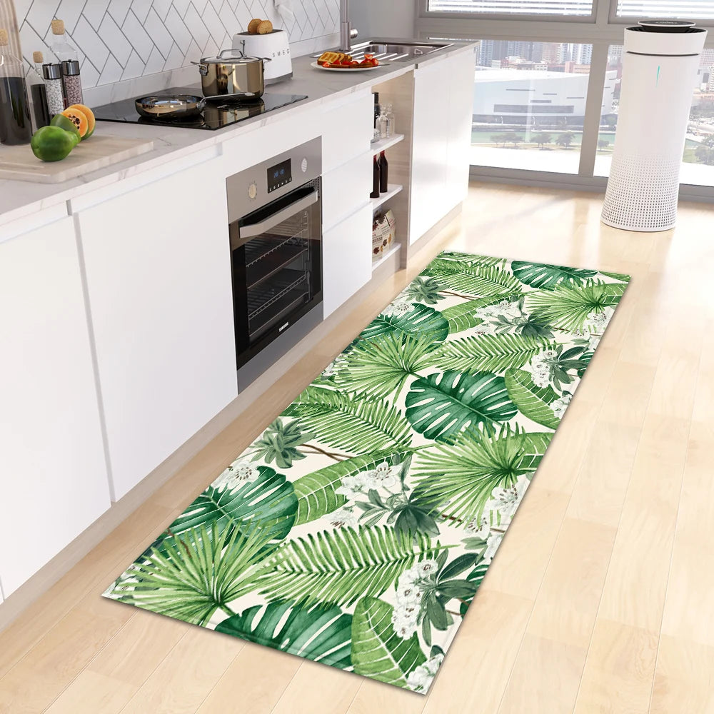tapis de cuisine exotique