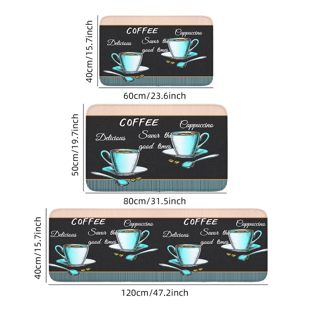 tapis de cuisine espresso