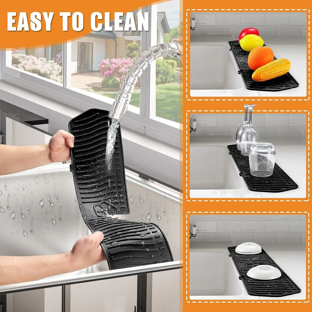 tapis robinet de cuisine