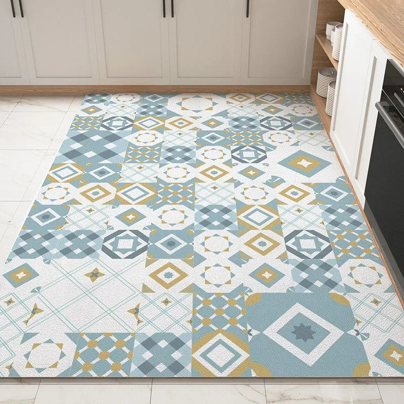 Tapis de cuisine carre