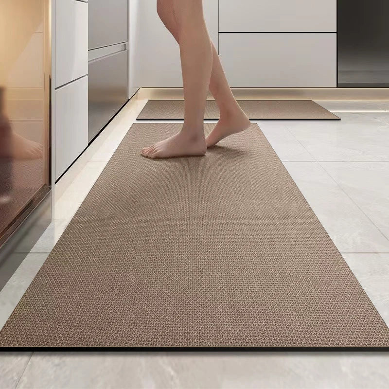 Tapis de cuisine uni