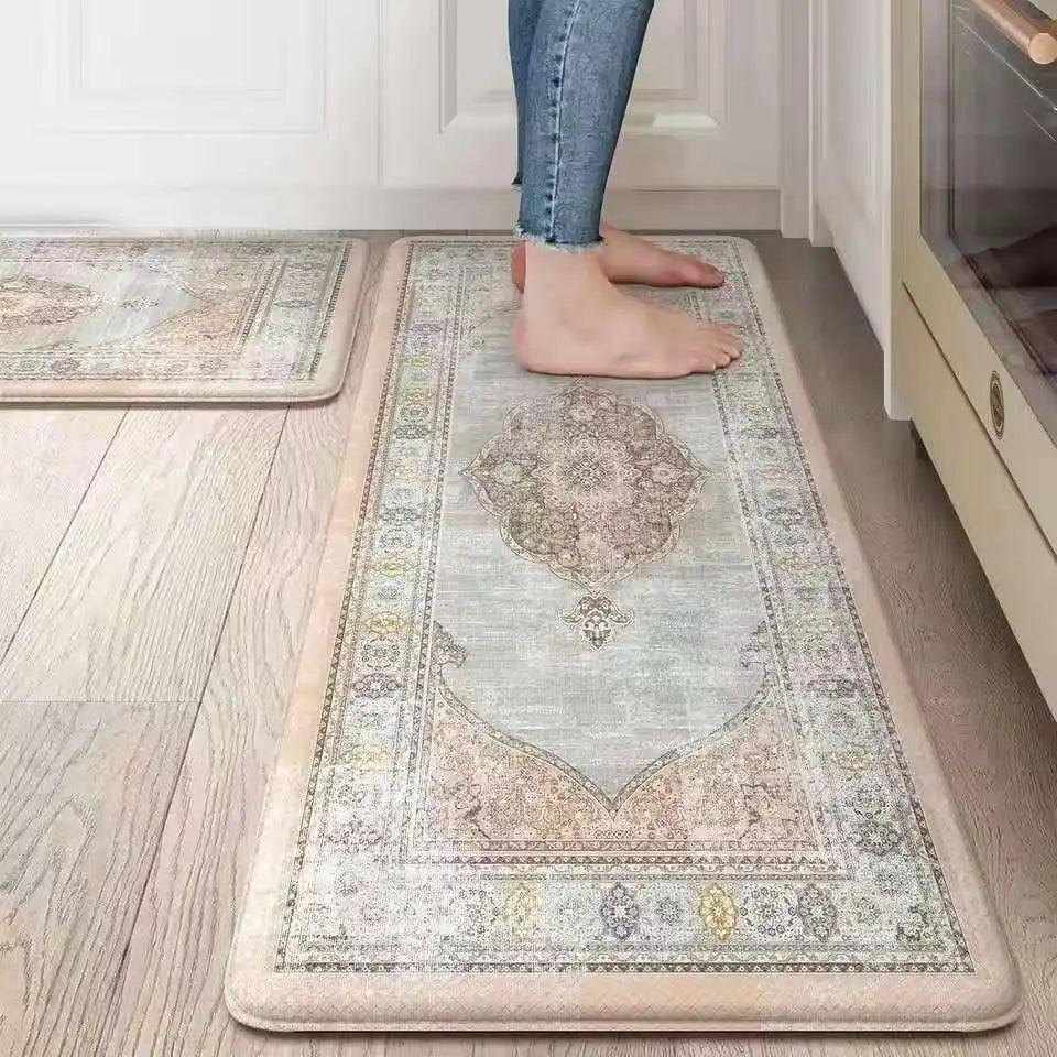 Tapis de cuisine rétro