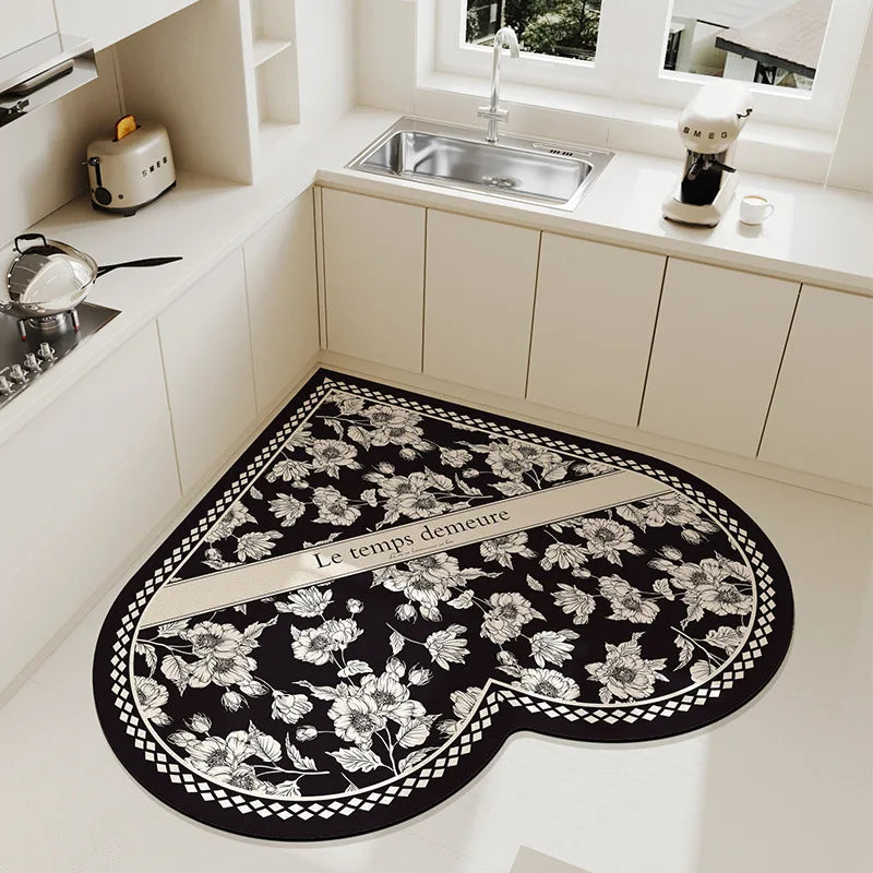 Tapis de cuisine d angle