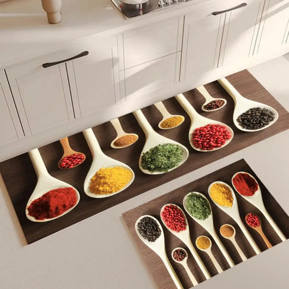 tapis de cuisine poivron