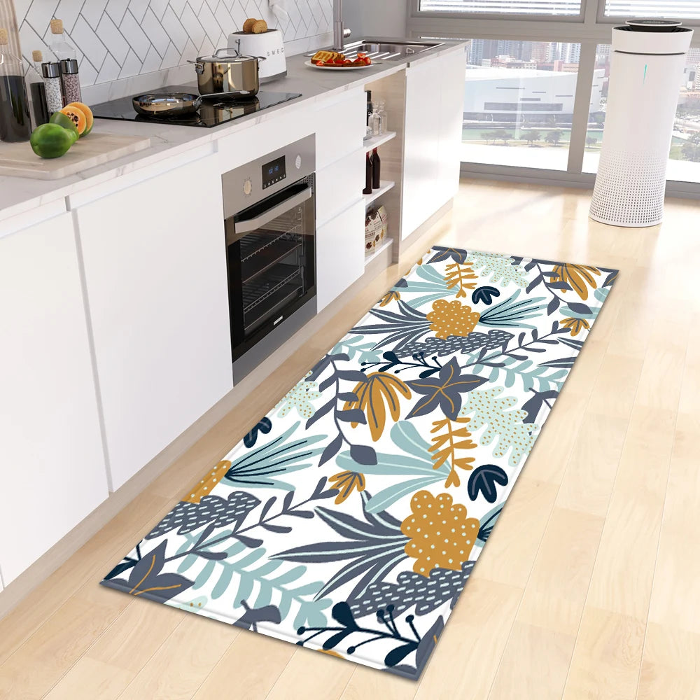 tapis de cuisine exotique