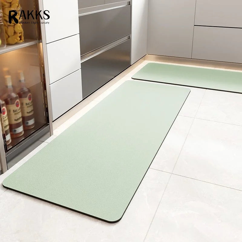 Tapis de cuisine diatomite