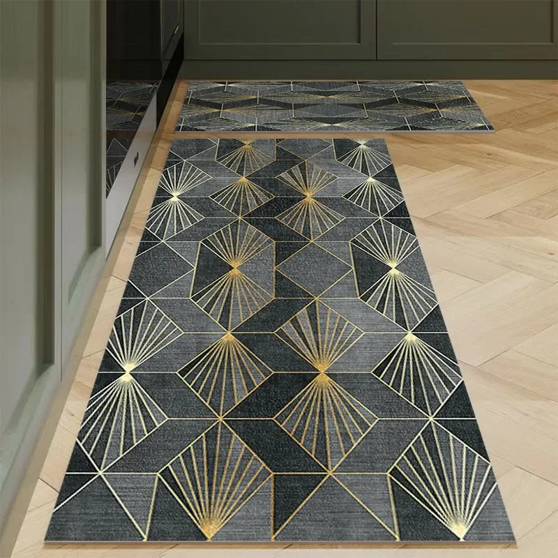 tapis de cuisine chic contemporain
