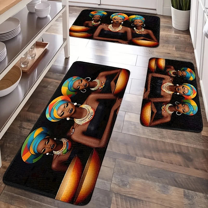 tapis de cuisine african